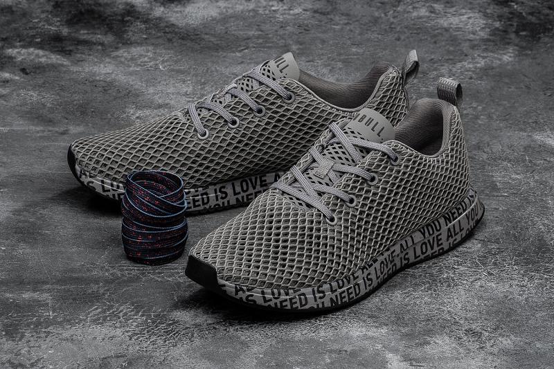 Nobull All You Need Is Love Mesh Runner Women's Running Shoes Dark / Grey | USA W1686N